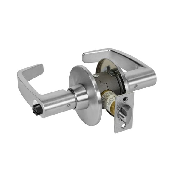 Sargent Classroom Tubular Bored Lock Grade 1 with L Lever and L Rose with ASA Strike and Small Format IC Pre 287011G37LL26D